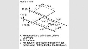 Elektrokochfeld BOSCH Serie 4 schwarz NKN645GA1E